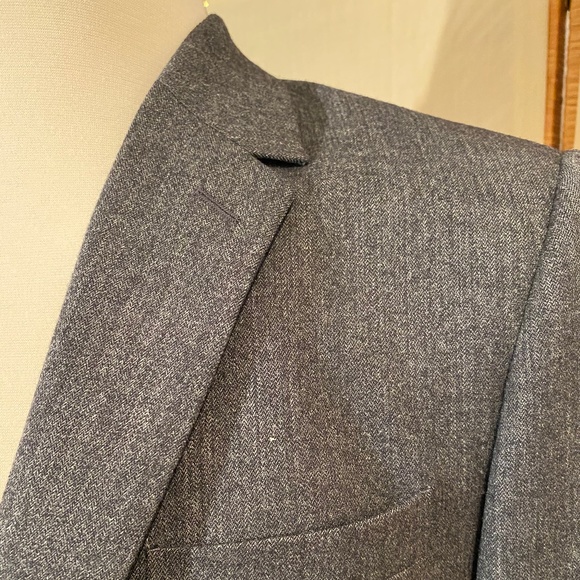 NEIL BARRETT Mens Blazer Grey Size 52 - Picture 2 of 7